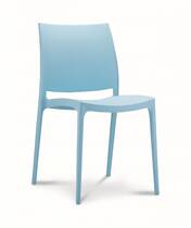 Stapelbare stoel Maya - voor binnen en buiten