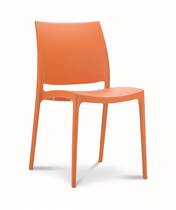 Stapelbare stoel Maya - voor binnen en buiten