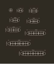 Vergadertafel TMeeting - afmetingen