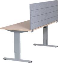 Akoestisch paneel met bladklem