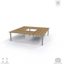 Vergadertafel TMeeting 1 - 2700x2700 mm