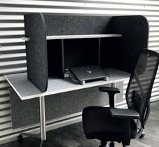 Akoestisch opzet unit/ Thuiswerkplek