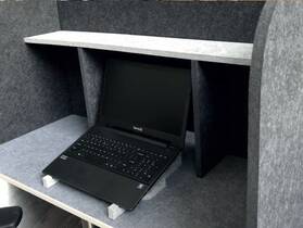 Akoestisch opzet unit/ Thuiswerkplek