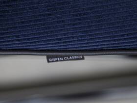 Gispen 412 Manchester ribstof donkerblauw