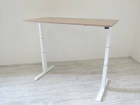 Zit-sta bureau hoogte detail