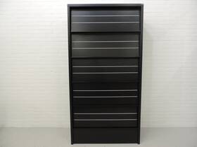 Folderkast 195 zwart