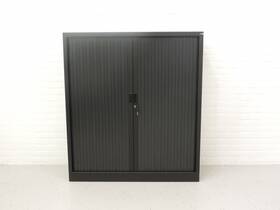 Roldeurkast 135 zwart