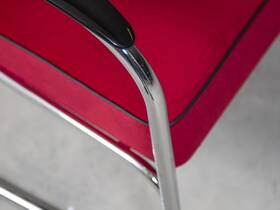 Gispen 412S fel rood detail