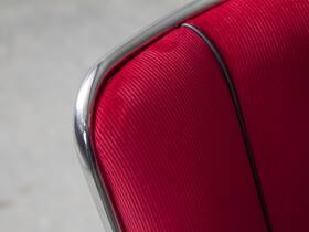 Gispen 412S fel rood detail