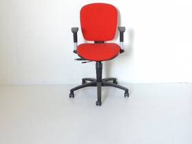 Rode voordelige bureaustoel Vito