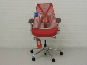 Bureaustoel Herman Miller Sayl rood