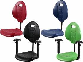 Werkstoel TEZ200 - kleuren