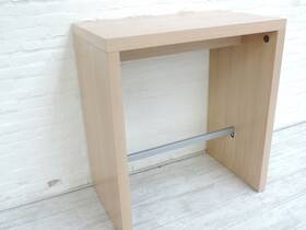 Kleine bartafel 100x60 cm licht eiken