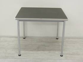 Eetkamertafel Gispen 515 90x90 zwart