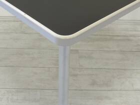 Eetkamertafel Gispen 515 90x90 zwart