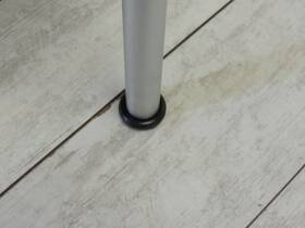 Eetkamertafel Gispen 515 90x90 zwart