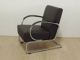 Gispen 407 bruin Toledo leder - LKV