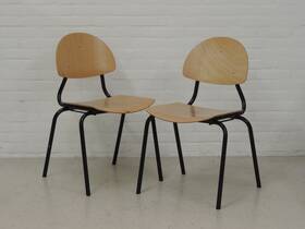 Old school 4 poot stoel