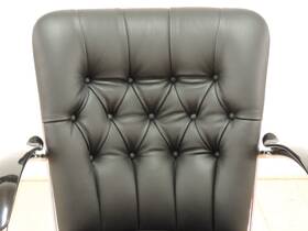 Gispen 412SGE - Zwart leer