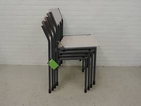 Vandersluis kantinestoel antra/ wit