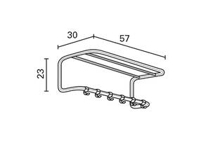 Gispen 1011 afmetingen