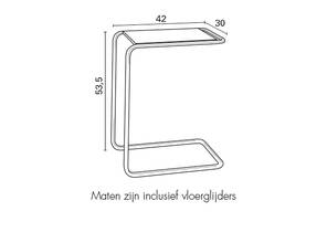 Gispen Today 530 en 531 - afmetingen