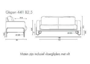 GISPEN 441 2,5-ZITS BANK