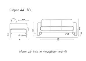 GISPEN 441 3-ZITS BANK