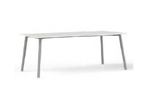 Corner tafel met metalen frame