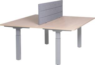 Akoestisch paneel met bladklem