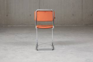 Eetkamerstoel Gispen 101H Ribstof Manchester terra