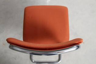 Eetkamerstoel Gispen 101H Ribstof Manchester terra