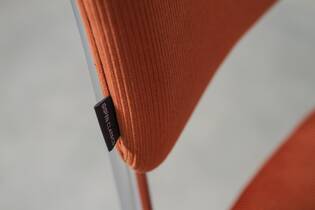 Eetkamerstoel Gispen 101H Ribstof Manchester terra