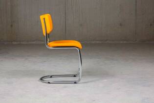 Gispen Today 1001 Manchester ribstof geel