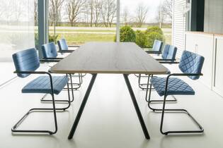 Bridge vergadertafel recht