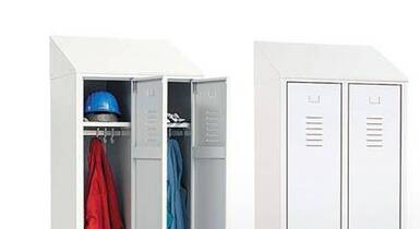 Schuin opzetdak voor garderobekast (meerprijs)