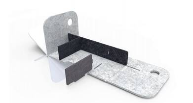 Akoestisch opzet unit/ Thuiswerkplek