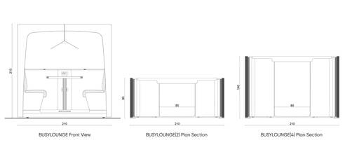 BUSYPOD - Open Vergaderzaal