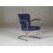 Gispen 412 fauteuil donker blauw