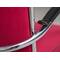 Gispen 412S fel rood detail