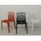 Coral design stoelen in de showroom van LKV