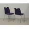 Kusch & Co - 4 poot stoel paarse stof