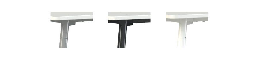 Corner tafel - kleuren metaal