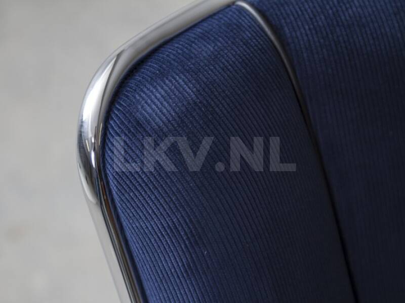 Gispen 412 Manchester ribstof donkerblauw