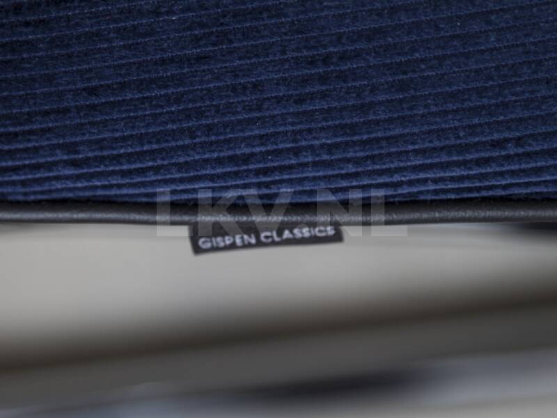 Gispen 412 Manchester ribstof donkerblauw
