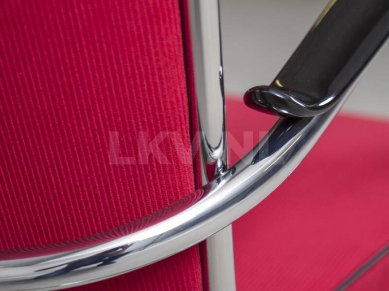 Gispen 412S fel rood detail