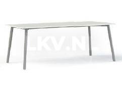 Corner tafel met metalen frame