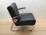 Gispen 405 Zwart leer 2