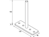Doorboorklem