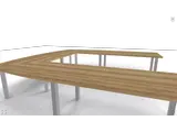Vergadertafel TMeeting 1 - 3500x3400 mm
